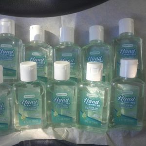 10, 2 FL OZ Bottles of Smart Care Hand Sanitizer